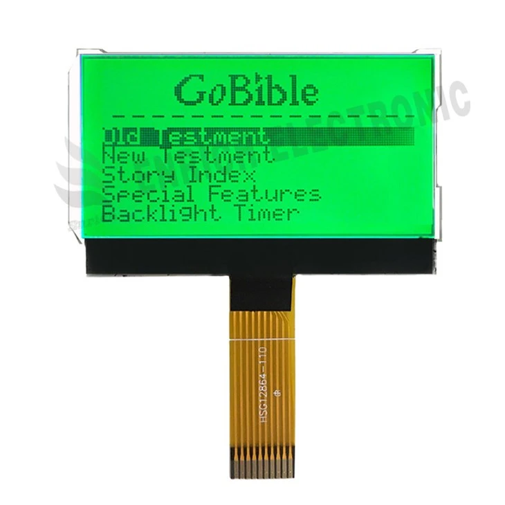 128x64 pisteen matriisi LCD-moduulinäyttö