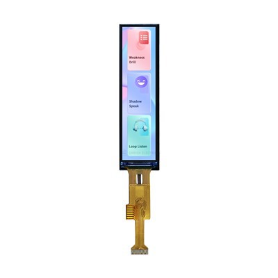 2,51 tuuman TFT-LCD-moduuli 120x480 korkearesoluutioinen IPS-LCD-näyttö SPI täyden katselukulman LCD-moduuli