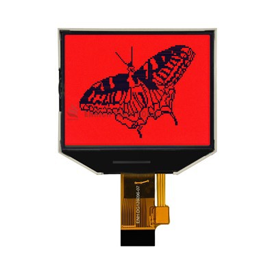 Rikastettu 128x96 DOTS Matrix LCD -moduuli ST75161 FSTN COG Graafinen LCD -näyttö