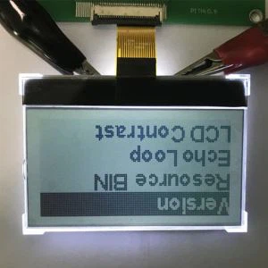 LCD-näyttö elektroniikkaan