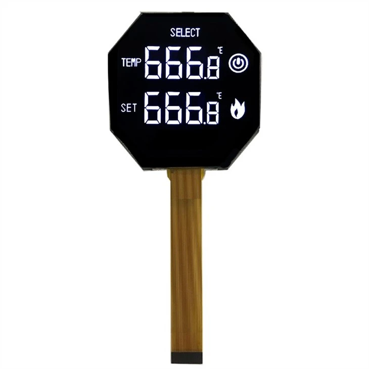 FPC IC VA Segment LCD Display Module